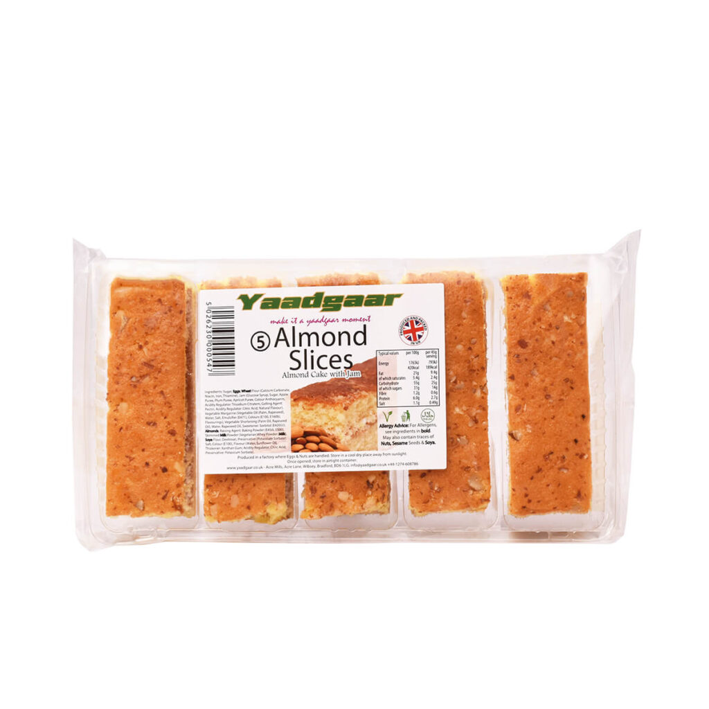 Yaadgaar Almond Slices