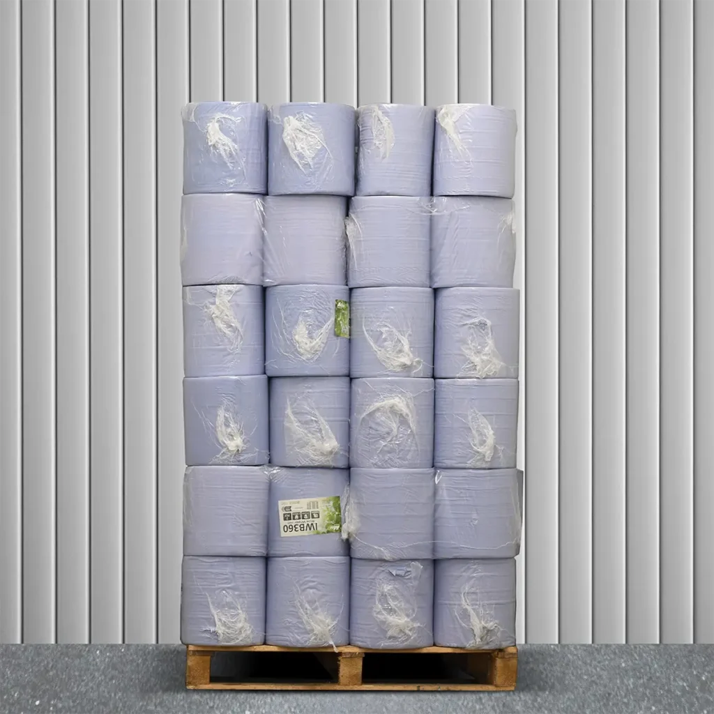 Pallet large Blue Rolls