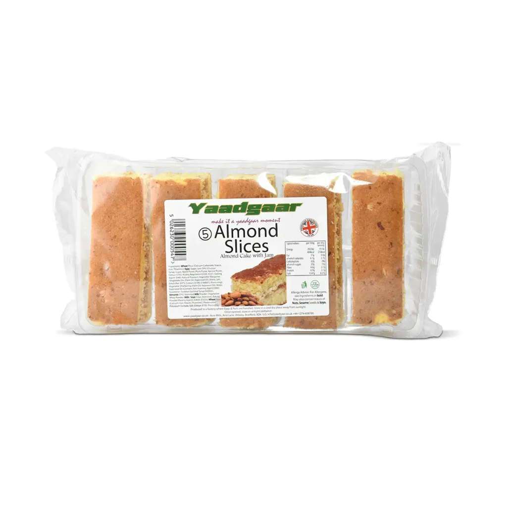 Yaadgaar Almond slices